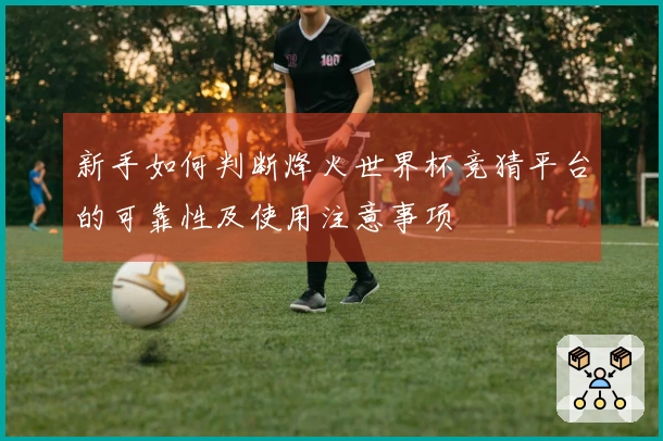 新手如何判断烽火世界杯竞猜平台的可靠性及使用注意事项