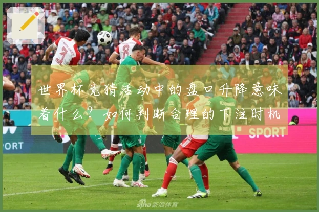 世界杯竞猜活动中的盘口升降意味着什么？如何判断合理的下注时机